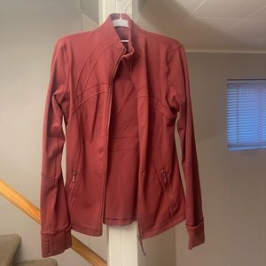 Red/Maroon Lululemon Define Jacket